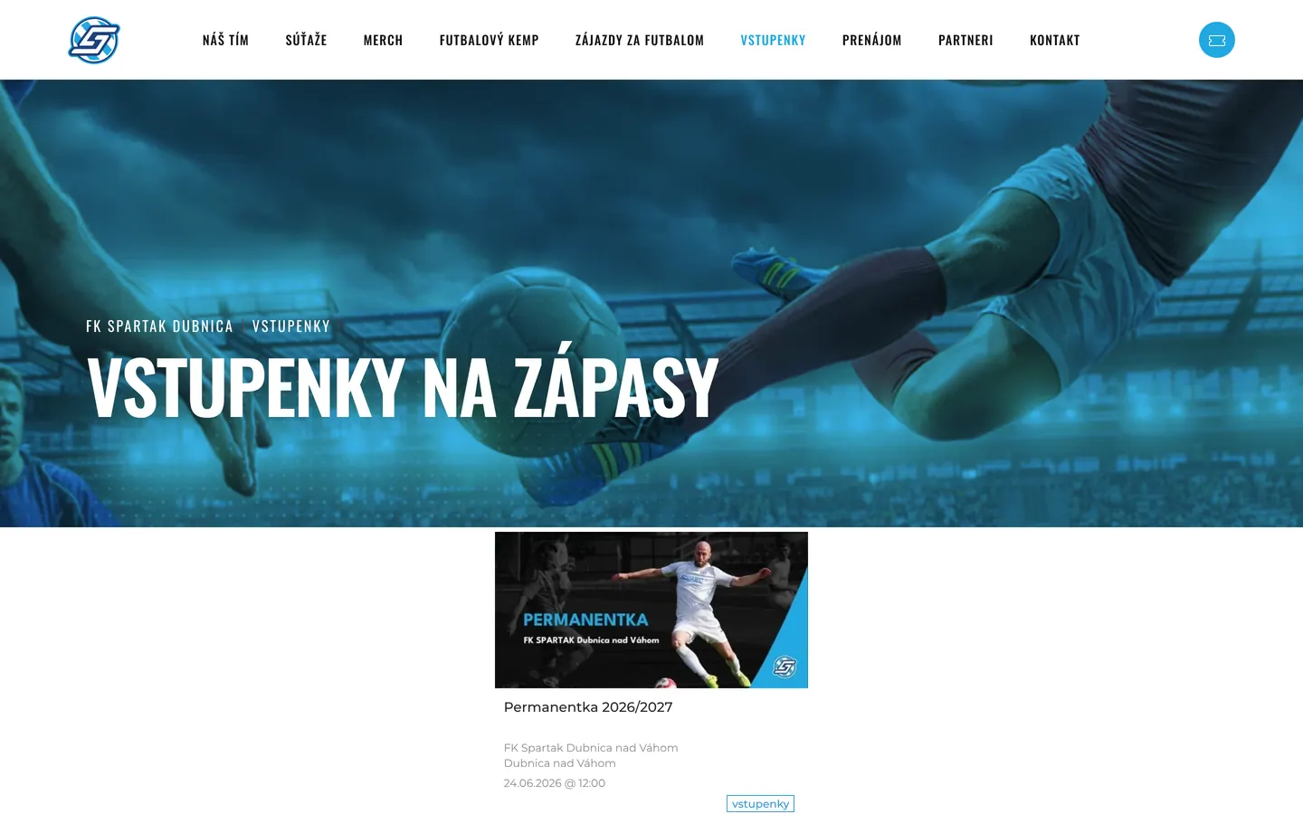 Predaj vstupeniek a permanentiek cez Tootoot